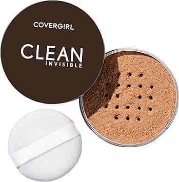 COVERGIRL Clean Invisible Loose Powder - Loose Powder, Setting Powder, Vegan Formula - Translucent Deep, 20g (0.7 oz) on Amazon.ae - Price Tracker