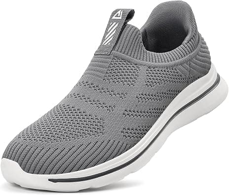 ODCKOI Trainers Men's Hands-Free Trainers Lightweight Breathable Slip in Trainers Men's Comfortable Mesh Casual Shoes Laces Without Tying Sports Shoes on Amazon.ae - Price Tracker