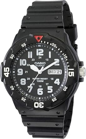 Casio Men's Black Dial Resin Analog Watch on Amazon.sa - Price Tracker