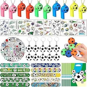 Soccer Party Favors For Kids- 101Pcs Soccer Birthday Party Supplies Return Gifts|Soccer Birthday Gift|Football Theme Birthday Decorations|Football Gifts Bags Birthday Goodie Bags Mini Toys on Amazon.ae - Price Tracker