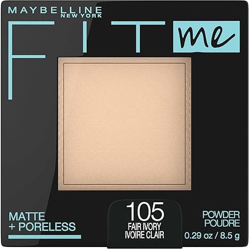 Maybelline New York Fit Me Matte + Poreless Pressed Face Powder Makeup, Fair Ivory, 0.29 Ounce, Pack of 1 on Amazon.ae - Price Tracker