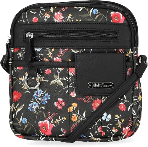 MultiSac Womens Multisac North South Mini Zip Around Crossbody Bag Cross Body on Amazon.ae - Price Tracker