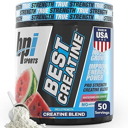 BPI Sports Best Creatine - Includes 6 Advanced Forms of Creatine - Supports Muscle Building and Post-Workout Recovery - Watermelon Cooler, 50 Servings on Amazon.ae - Price Tracker