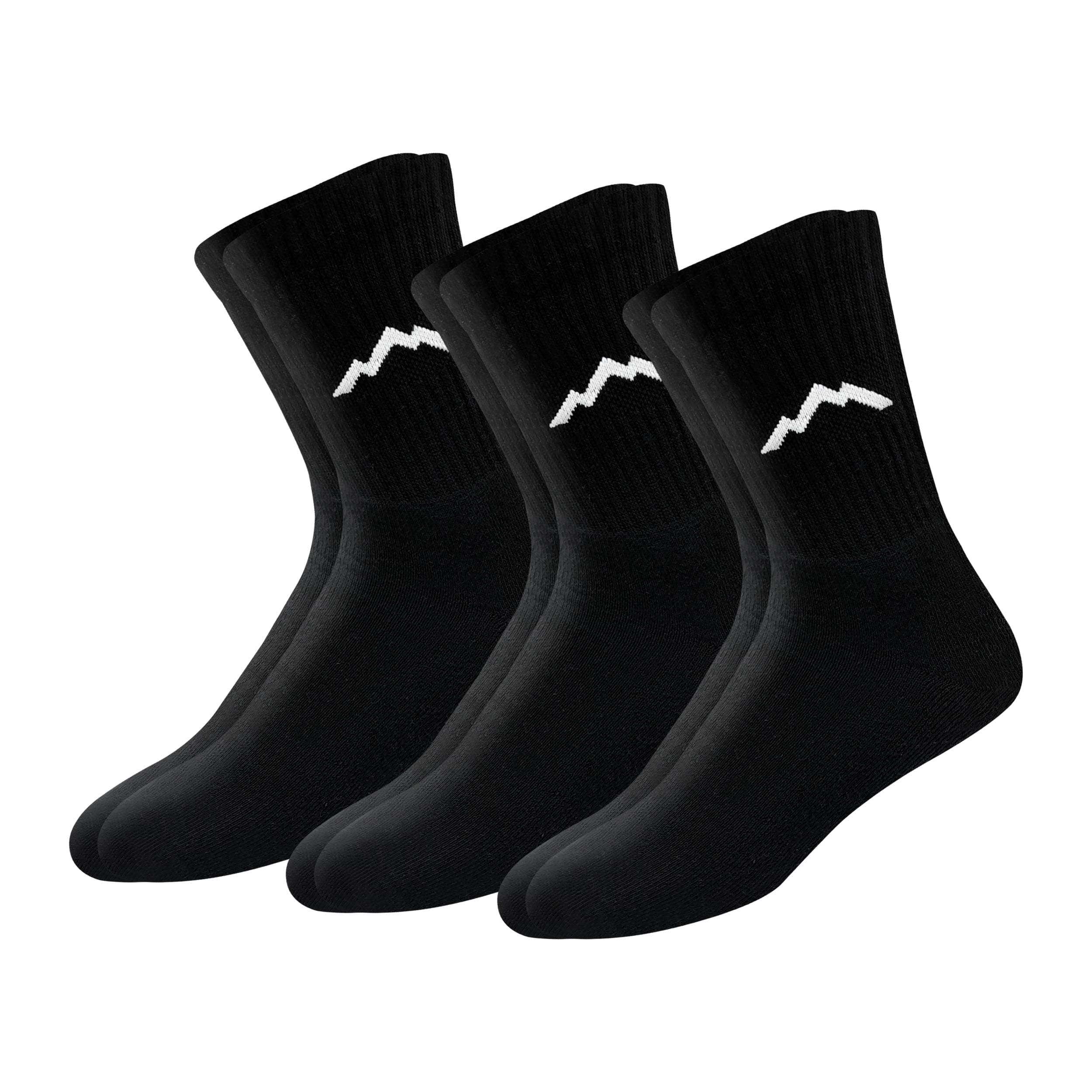 Ranger Sport Men's Heavy Duty Cotton Crew Athletic Socks, Pack of 3 on Amazon.ae - Price Tracker