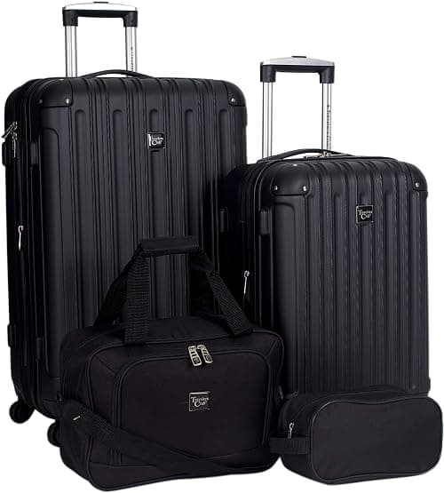 Travelers Club 4 Piece Midtown Luggage Set on Amazon.ae - Price Tracker
