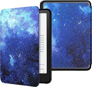 MoKo Case for 7" Kindle Paperwhite 12th Gen 2024/Colorsoft, Blue Starry Sky على Amazon.ae - متتبع الأسعار
