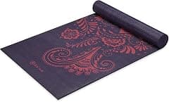 Gaiam Yoga Mat - Premium 6mm Print Extra Thick Non Slip Exercise & Fitness Mat for All Types of Yoga, Pilates & Floor Workouts (68"L x 24"W x 6mm Thick) - Amazon.sa Price Tracker