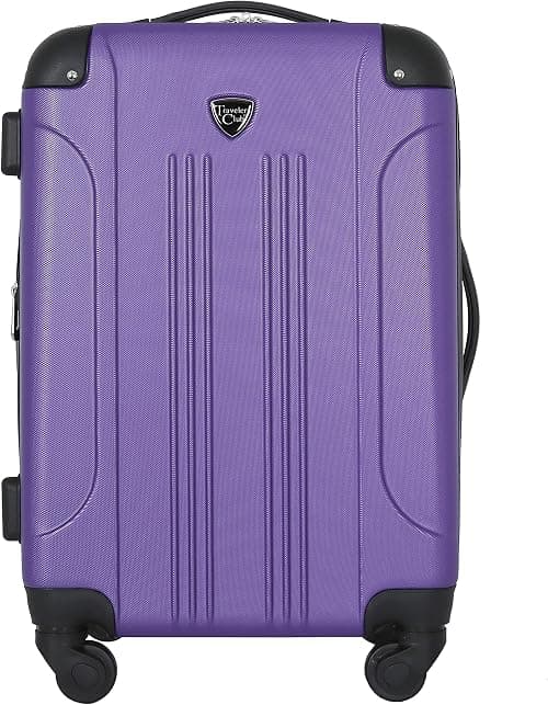Travelers Club 20" Chicago Expandable Spinner Carry-On Luggage on Amazon - Best Deal Finder