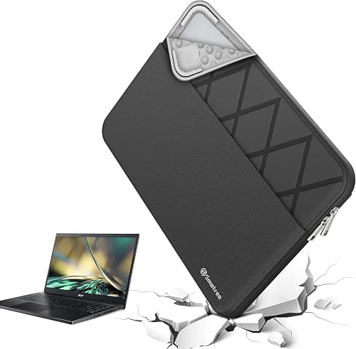 Smatree 13 Inch Anti-Shock Laptop Sleeve Waterproof Protective Case Tailored for Acer Spin 3 SP313-51N-50R3 2 in 1, TravelMate B3 TMB311-32-C7GS Laptop, 13 Inch Laptop Bag, Black (E437) على Amazon.ae - متتبع الأسعار