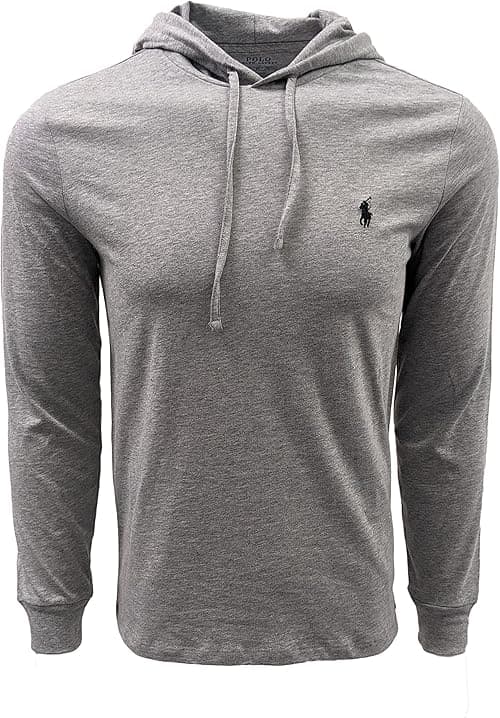 POLO RALPH LAUREN mens Long Sleeve Jersey Knit Hoodie Tee Long Sleeve Jersey Knit Hoodie Tee on Amazon.ae - Price Tracker