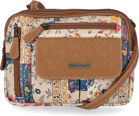 MultiSac Zippy Triple Compartment Crossbody Bag on Amazon.ae - Price Tracker