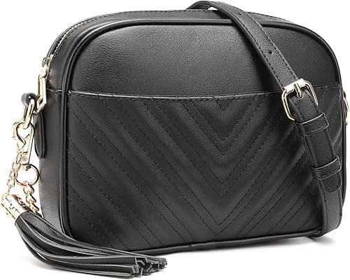 Lola Mae Quilted Crossbody Bag, Trendy Design Shoulder Purse on Amazon.ae - Price Tracker