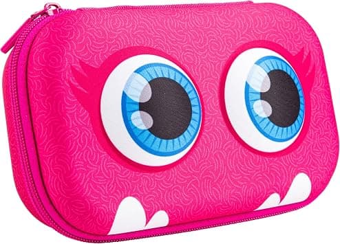 ZIPIT Beast Pencil Box for Girls | Pencil Case for School | Organizer Pencil Bag | Large Capacity Pencil Pouch (Pink) on Amazon.ae - Price Tracker