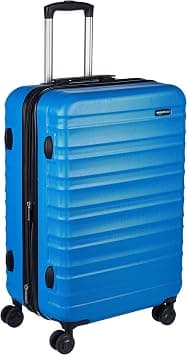 Amazon Basics Hardside Spinner Luggage-26 Inch (68cm), Material: ABS, Light Blue on Amazon.sa - Price Tracker