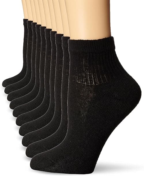 Hanes Women's 10-Pair Value Pack Ankle Socks on Amazon.sa - Price Tracker