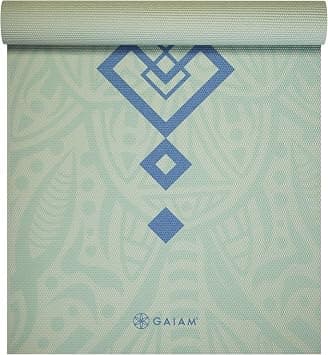 Gaiam Print Yoga Mat, Non Slip Exercise & Fitness Mat for All Types of Yoga, Pilates & Floor Exercises on Amazon - Best Deal Finder