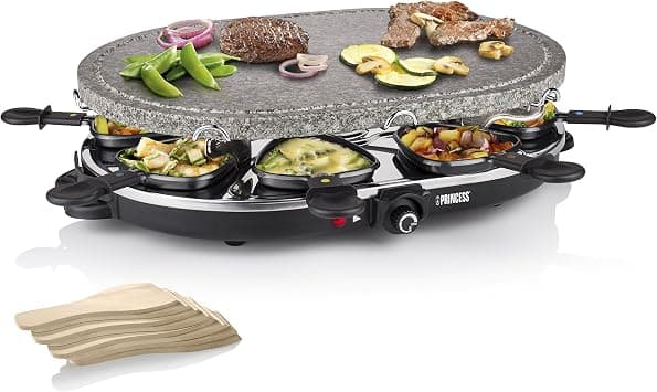 Princess Stone and Raclette Set, Black, Prn.162720 على Amazon.ae - متتبع الأسعار