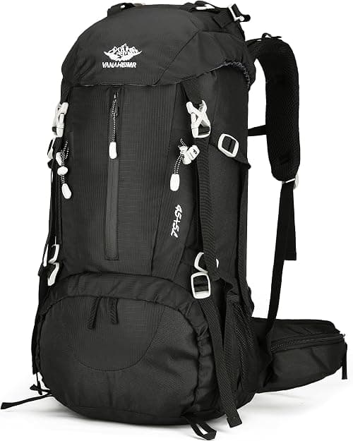 Esup 50L Hiking Backpack Men Camping Backpack with rain cover 45l+5l Lightweight Backpacking Backpack Travel Backpack على Amazon.ae - متتبع الأسعار