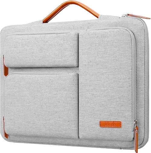 Lacdo 360° Protective Laptop Sleeve Case for 13 inch MacBook Air M5 A3449 (2026), M4 A3240 2025, M3 A3113, A2681, A2337, 13" MacBook Neo A18 Pro A3404 (2026), iPad Air/Pro 13 M5 Computer Bag, Gray على Amazon.ae - متتبع الأسعار