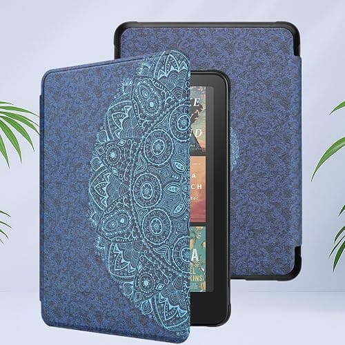 Case for 7" All-New Kindle Paperwhite 12th Gen 2024 and Kindle Colorsoft Signature Edition, Premium PU Leather Protective Cover with Auto Wake/Sleep على Amazon.ae - متتبع الأسعار