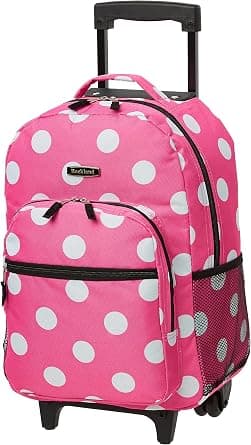 Rockland Double Handle Rolling Backpack, Double Handle Rolling Backpack on Amazon.ae - Price Tracker