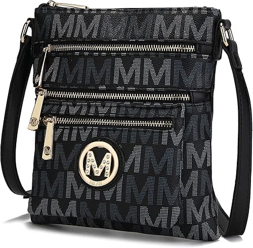 MKF Collection Crossbody Bag for Women PU Leather Adjustable Strap Handbag Side Messenger Purse, Shoulder Crossover on Amazon.ae - Price Tracker