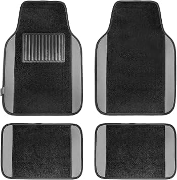 FH Group F14407Gray Universal Fit Premium Carpet Gray Automotive Floor Mats Fits Most Cars, Suvs, And Trucks With Driver Heel Pad, Full Set على Amazon.ae - متتبع الأسعار