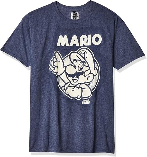 Nintendo Men's So Mario T-Shirt on Amazon - Best Deal Finder