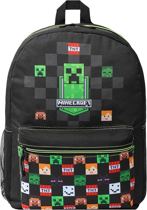 Minecraft School Bag Boys and Girls, Kids Backpack on Amazon - Best Deal Finder