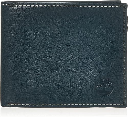 Timberland Men's Leather Wallet with Attached Flip Pocket on Amazon.ae - Price Tracker