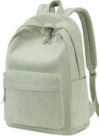 BTOOP School Backpack for Teens Large Corduroy Bookbag Lightweight Girls Boys Casual High School College Backpacks on Amazon.ae - Price Tracker