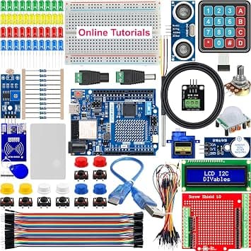 STEM V4 IoT Starter Kit for Arduino Uno R4 WiFi, Sensors LCD on Amazon.ae - Price Tracker