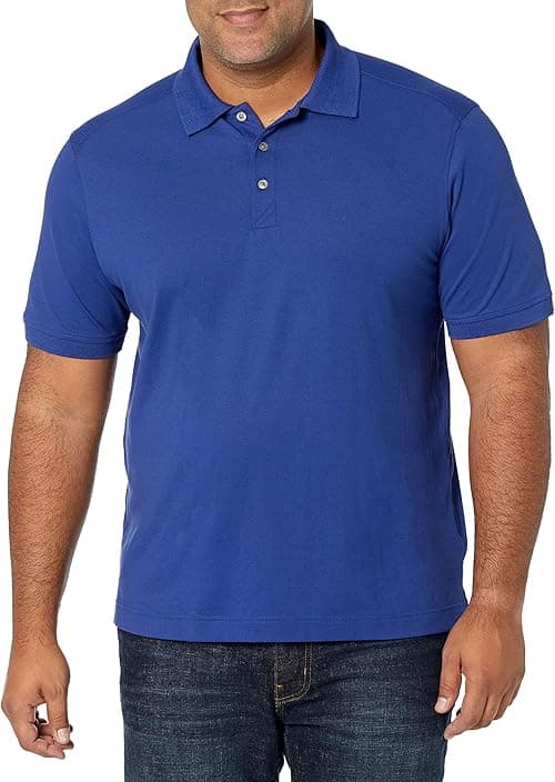 Cutter & Buck Men's Big & Tall 35+UPF, Short Sleeve Advantage Polo Shirt on Amazon.ae - Price Tracker