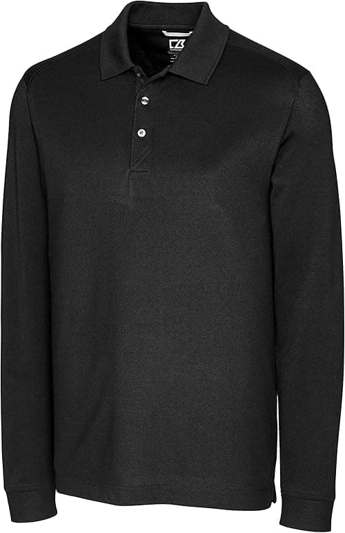 Cutter & Buck Men's 35+UPF, Long Sleeve Advantage Polo Shirt on Amazon.ae - Price Tracker