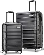 Samsonite Omni 2 Hardside Expandable Luggage with Spinner Wheels, 2-Piece Set - متتبع أسعار Amazon.sa