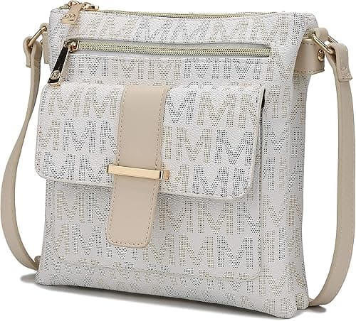 MKF Crossbody Bag for Women – PU Leather Pocketbook Handbag Triple Compartment Messenger Purse – Shoulder Strap on Amazon.ae - Price Tracker