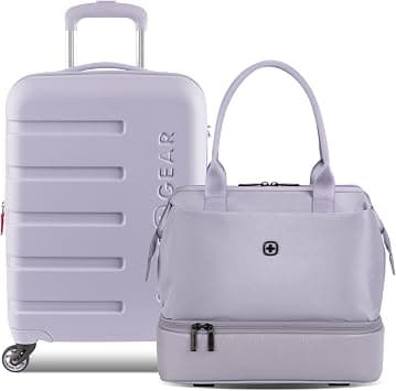SwissGear 7366, Evening Haze, 2-Piece Set (Mini Weekender/19'), 7366 Hardside Expandable Luggage With Spinner Wheels على Amazon.ae - متتبع الأسعار