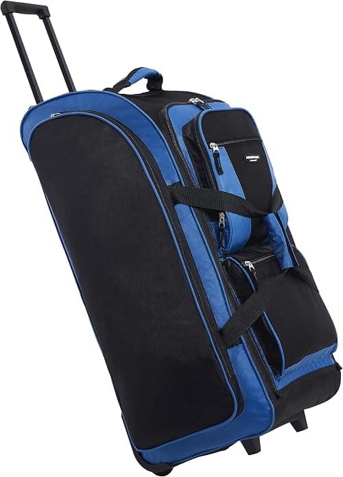 Travelers Club Xpedition 30 Inch Rolling Multi-Pocket Upright Duffel on Amazon.ae - Price Tracker