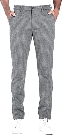 The Pant Project Luxurious, Stretchy Casual Pants for Men, Stylish, Fashionable Slim-Fit Men's Pants for Office or Party, With Expandable Waist and 4-Way Stretch on Amazon.ae - Price Tracker