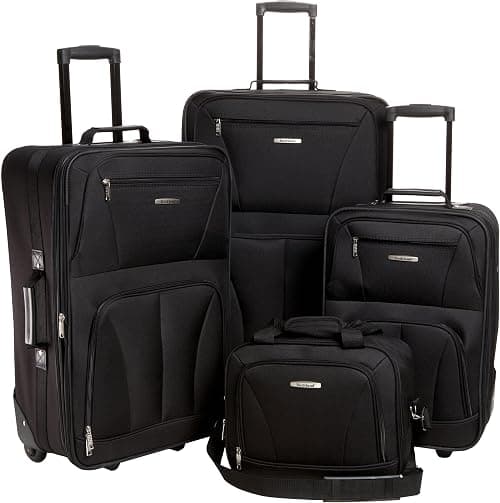 Rockland Luggage Journey Softside Upright Set, Journey Softside Upright Luggage Set on Amazon.ae - Price Tracker