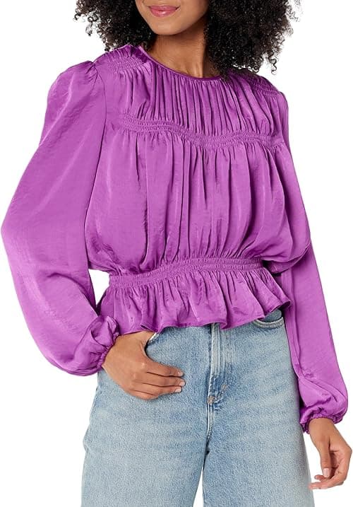 Steve Madden womens Pyper Top Blouse on Amazon.ae - Price Tracker