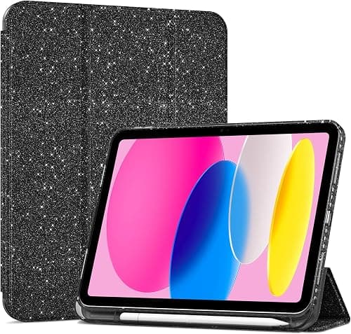 ProCase for iPad A16 11th/10th Generation Case with Pencil Holder, Glitterblack on Amazon.ae - Price Tracker