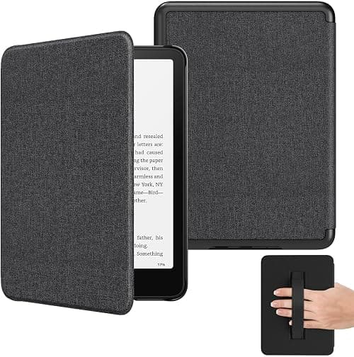 MoKo Case for 7" Kindle Paperwhite 12th Gen 2024 & Colorsoft, Denim Black على Amazon.ae - متتبع الأسعار