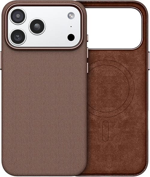 for iPhone 17 Pro Max TechWoven Case 2025, iPhone 17 Pro Max Phone Case Shockproof Anti-Slip TechWoven Premium Woven Fabric Cover for 17 ProMax 6.9", Sienna on Amazon.ae - Price Tracker
