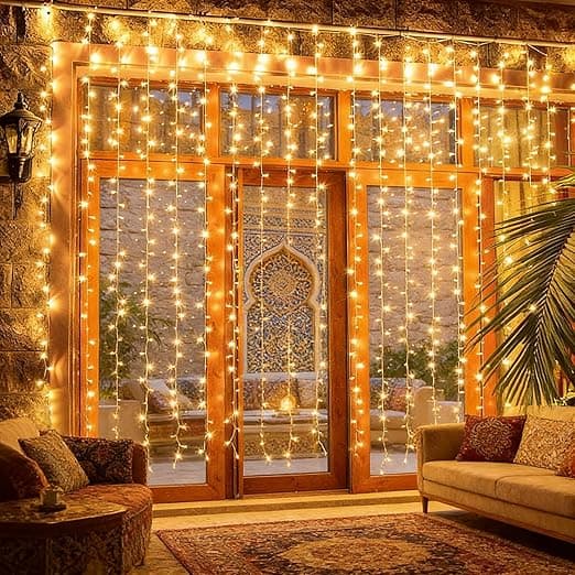 Ramadan Decorations, 200LED Ramadan Lights for Home Wall Outdoor Indoor Backdrop Window( 6.5 * 6.5ft) on Amazon.ae - Price Tracker