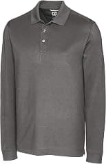 Cutter & Buck Men's 35+UPF, Long Sleeve Advantage Polo Shirt - Amazon.ae Price Tracker