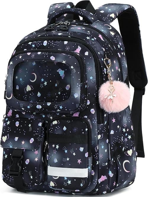 AO ALI VICTORY Backpack for Girls with Lunch Bag Kids School Bags for Elementary Middle School Students Cute Bookbag Set على Amazon.ae - متتبع الأسعار