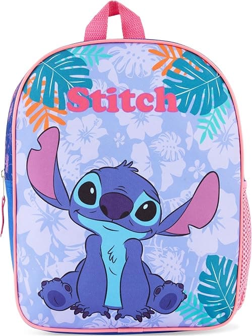 Disney Stitch Backpacks for Girls Elsa Minnie Mouse Toddler Backpack Kids Rucksack Nursery Pre School Bags for Girls Travel Holiday Stitch Gifts على Amazon.ae - متتبع الأسعار