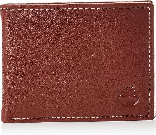 Timberland Men's Wellington RFID Leather Bifold Wallet Trifold Wallet on Amazon.ae - Price Tracker