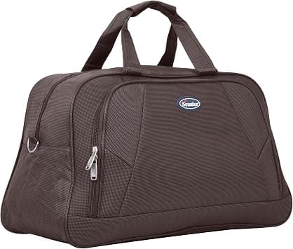Senator 43L Durable Travel Duffel Bag Lightweight Water-Resistant Nylon Bag for Unisex EA220 (22-Inch, Brown) on Amazon.ae - Price Tracker